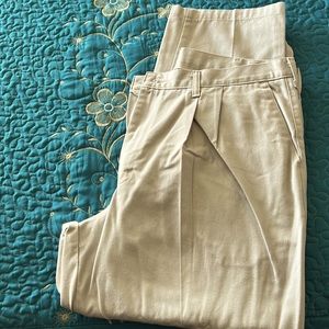 Men’s khaki dress pants. Like new